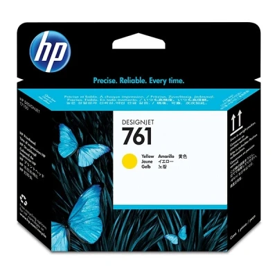 Image of HP 761 (CH645A) yellow printhead (original HP)