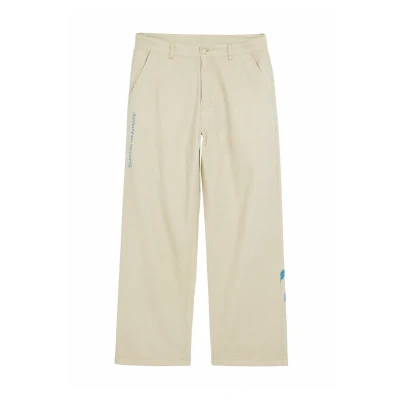 Image of Desigual Trousers, Men&#039;s, Size: 34, Beige