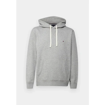 Image of Tommy Hilfiger Essential Hoody Hoodie, Men&#039;s, Size: XS, Medium grey heather