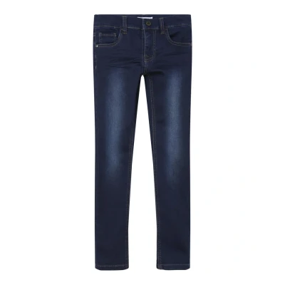 Image of NAME IT Boy&#039;s Pants, Dark Blue Denim, 12 Years