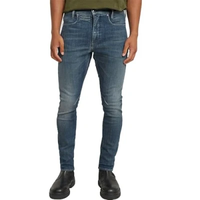 Image of G STAR STAQ SLIM Jeans Tapered Fit, Men&#039;s, Size: 27x30, Antique faded blue kloof