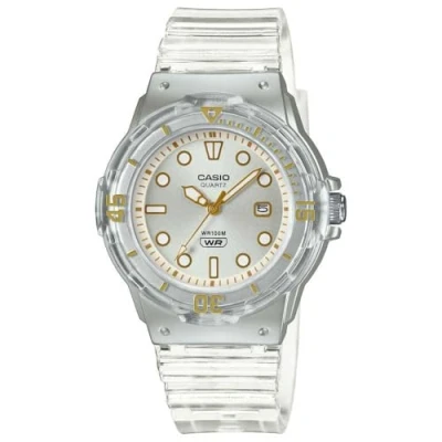 Image of Casio LRW 200HS Watch, Women&#039;s, Size: One Size, White