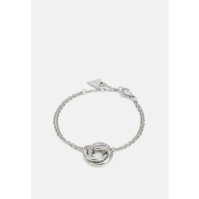 Image of Guess Perfect Bracelet silvercoloured, Women&#039;s, Size: Small, Silver coloured