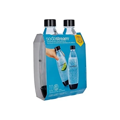 Image of Sodastream Fuse duo pack carbonating bottle 2x1l dishwasher safe 1741260310