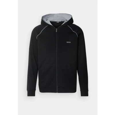 Image of BOSS MIX&amp;MATCH Jacket Cardigan black, Men&#039;s, Size: Medium, Black