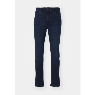 Image of Wrangler Larston Slim fit jeans darkblue denim, Men&#039;s, Size: 29x32, Dark blue denim