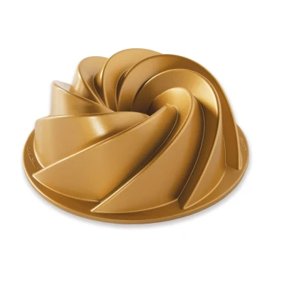Image of Nordic Ware Bundt Tin Heritage Gold ø 22 / 1.4 liters