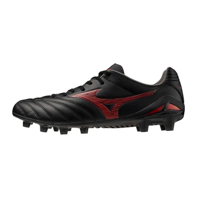Image of Mizuno Monarcida NEO III PRO Football boots firm ground, Men&#039;s, Size: 10.5, Black/morelia red shoes