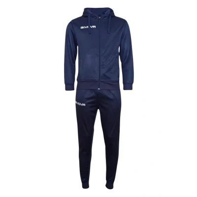 Image of Givova SET Tracksuit, Men&#039;s, Size: Medium, Dunkelblau