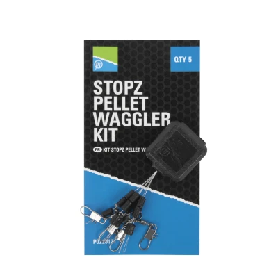 Image of Preston Stopz Pellet Waggler Kit (5pcs) Terminal tackle