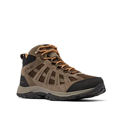 Image of Columbia Redmond III MID Waterproof Hiking shoes, Men&#039;s, Size: 7.5, Elk Leather and textile