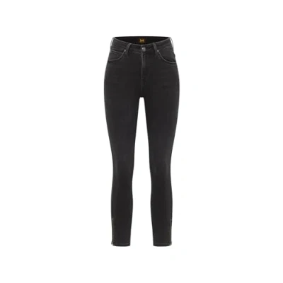 Image of Lee Scarlett HIGH ZIP Jeans Skinny Fit, Women&#039;s, Size: 30x33, True to black