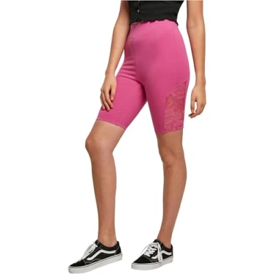 Image of Urban Classics Inset Cycle Shorts, Women&#039;s, Size: 4XL, Brightviolet
