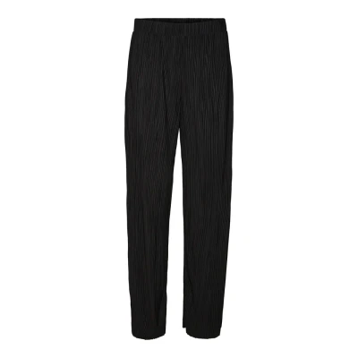 Image of Vero Moda Vmcira WIDE PANT Trousers, Women&#039;s, Size: XS, Black