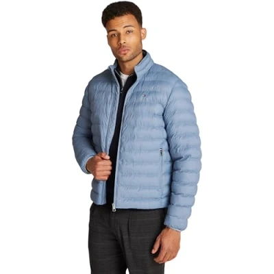 Image of Tommy Hilfiger Packable Recycled Jacket Light jacket, Men&#039;s, Size: Large, Brisk blue