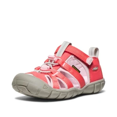 Image of Keen Seacamp Walking sandals for kids, Size: 12k, Dubarry/giggle pink Textile/synthetics