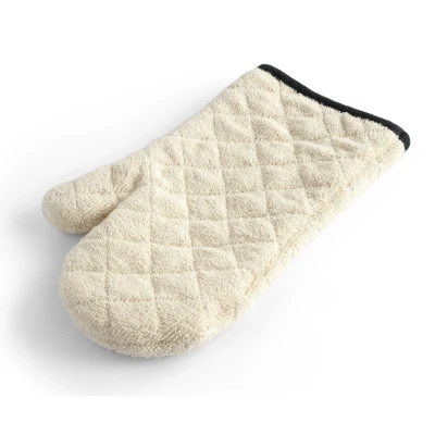 Image of Hendi Oven Gloves Beige 35 cm 2 Pieces