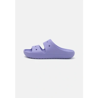 Image of Crocs Classic V2 Unisex Pool slides, Size: M7/W8, Mystic purple shoes