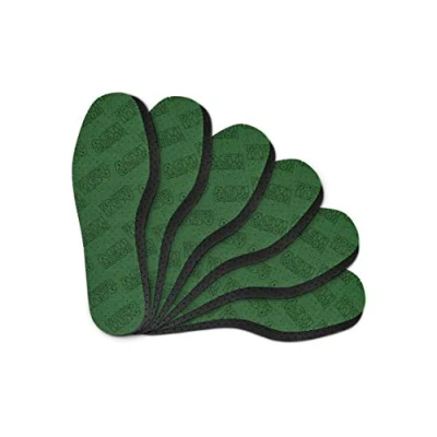 Image of Kaps Active Carbon 6 PAIR PACK Insole, Size: 4W, Green