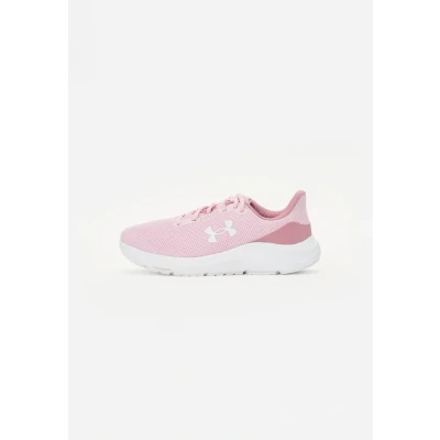 Image of Under Armour Charged Pursuit 4 Road running shoes, Women&#039;s, Size: 5.5, Prime pink / elixir white Textile/synthetics