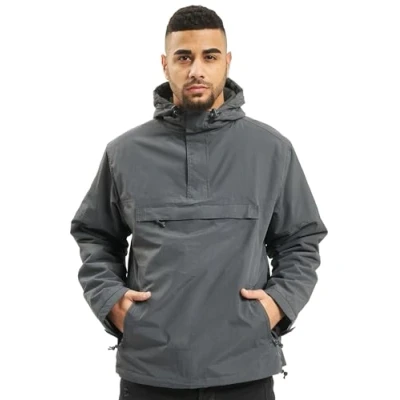 Image of Brandit Windbreaker, Men&#039;s, Size: 4XL, Charcoal