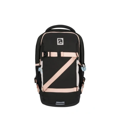 Image of audetic Cosmo Rucksack for kids, Size: One Size, Schwarz/rosa