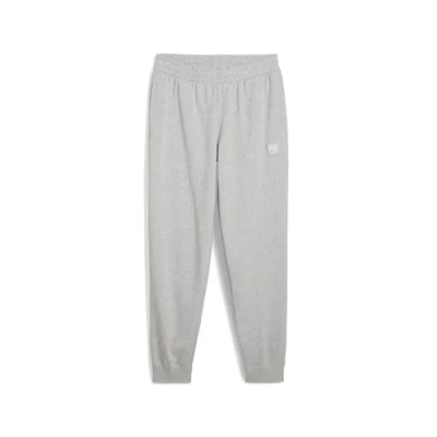 Image of Puma Elevated Tracksuit bottoms, Men&#039;s, Size: Medium, Light gray heather