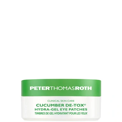 Image of Peter Thomas Roth Cucumber Detox Hydra Gel Eye 30 Pairs60 Patches Earplug, 4 cm, Black