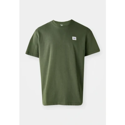 Image of Lee TEE Basic Tshirt, Men&#039;s, Size: Small, Oak moss