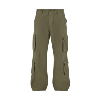 Image of Urban Classics Double Cargo trousers, Men&#039;s, Size: 44, Olive