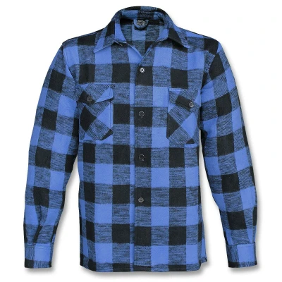 Image of Mil Tec Lumberjack Shirt black / blue S