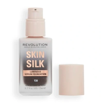 Image of Revolution Skin Silk Serum Foundation 23ml (Various Shades) F20