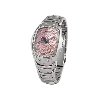 Image of Chronotech Womens Analogue Quartz Watch with Stainless Steel Strap CT7896LS 87M,