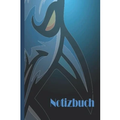 Image of Delfin Notizbuch: Notizbuch, breites liniertes Notizbuch aus liniertem Papier für Schule, Studenten, Geschenk Kinder, Jungen, Mädchen, Teenager, Liebhaber