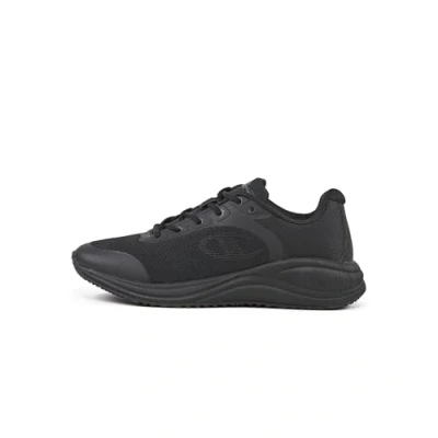 Image of Champion Syphon Engage Training shoe, Men&#039;s, Size: 6.5, Triple black Textile/synthetics