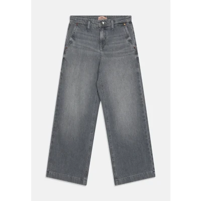 Image of ONLY Carmakoma Girl&#039;s Wide Jeans, Medium Grey Denim, 146