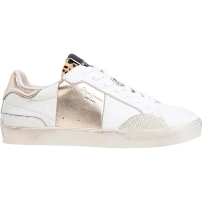 Image of Pepe Jeans LANE FUN Trainers, Women&#039;s, Size: 6, Off white Leather