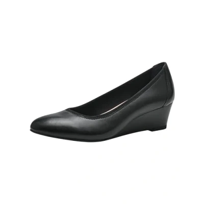 Image of Tamaris Wedges, Women&#039;s, Size: 2.5, Black shoes
