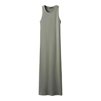 Image of Lmtd Women&#039;s Nlfhinaja SL Long Solid Tank Dress Noos, shadow, 176