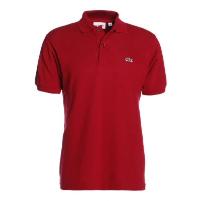 Image of Lacoste Men&#039;s Polo Shirt, Red (Bordeaux), L