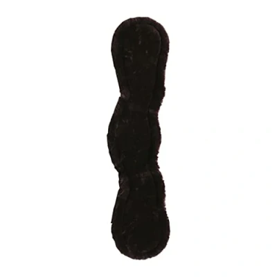 Image of Kentucky Horsewear Fur Cover for Anatomical Short Strap, Size: 75, Colour: Brown