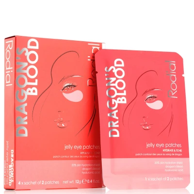 Image of Rodial Dragon&#039;s Blood Jelly Eye Patches (Pack of 4)