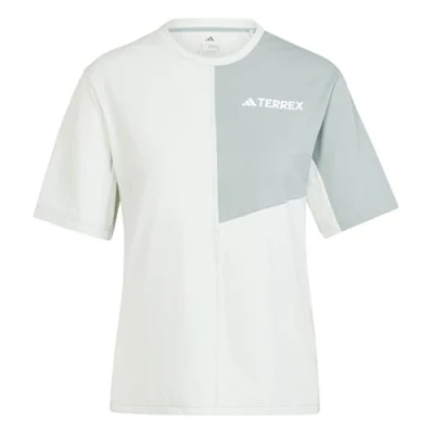 Image of Adidas Terrex Multi Sports Tshirt, Women&#039;s, Size: XS, Linen green
