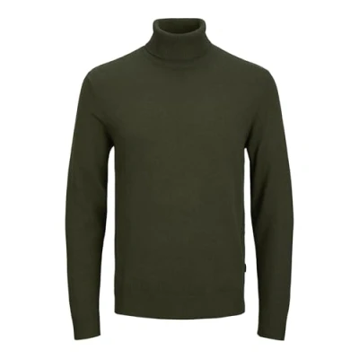 Image of Jack &amp; Jones Jjeemil Jumper, Men&#039;s, Size: XS, Kombu green