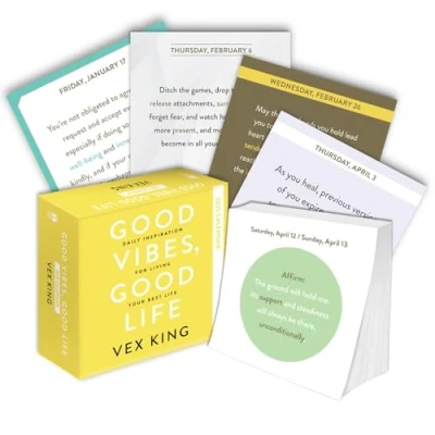 Image of Good Vibes, Life Calendar 2025: Daily Inspiration for Living Your Best