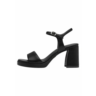 Image of Tamaris High heeled sandals, Women&#039;s, Size: 5, Black uni shoes