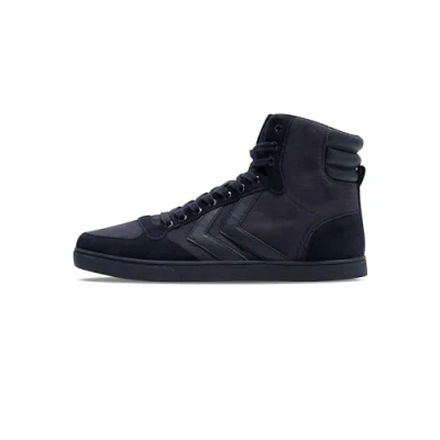 Image of Hummel Slimmer Stadil Tonal Hightop trainers, Size: 4, Blue
