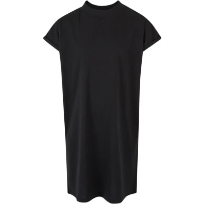 Image of Urban Classics Turtle Extended Shoulder Jersey dress for kids, Size: 7 8y, Black
