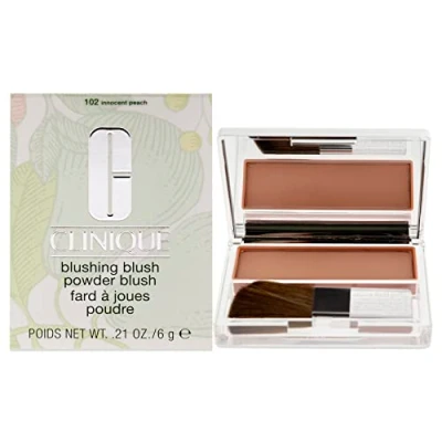Image of Clinique Blushing Blush Powder 6g (Various Shades) Innocent Peach