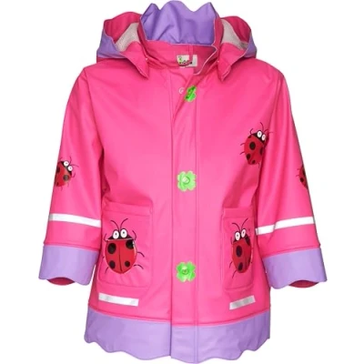 Image of Playshoes GLÜCKSKÄFER Waterproof jacket for kids, Size: 7 8y, Original